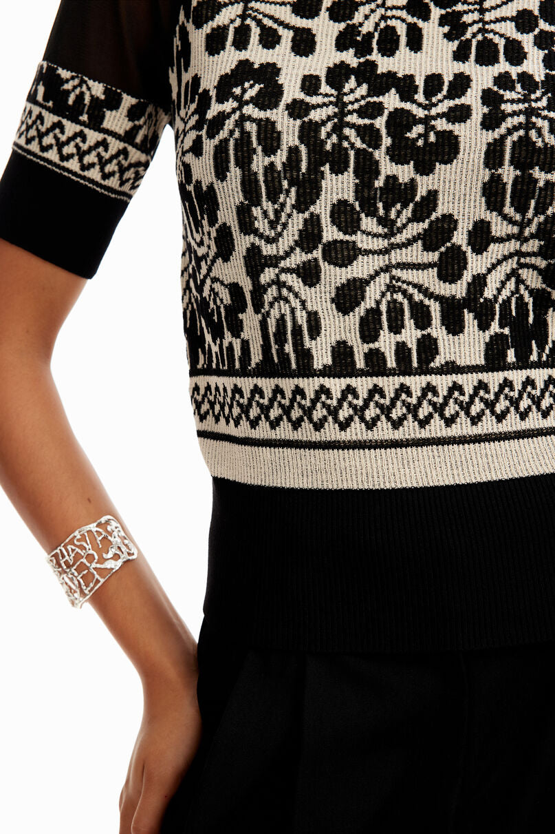 Knit T-shirt