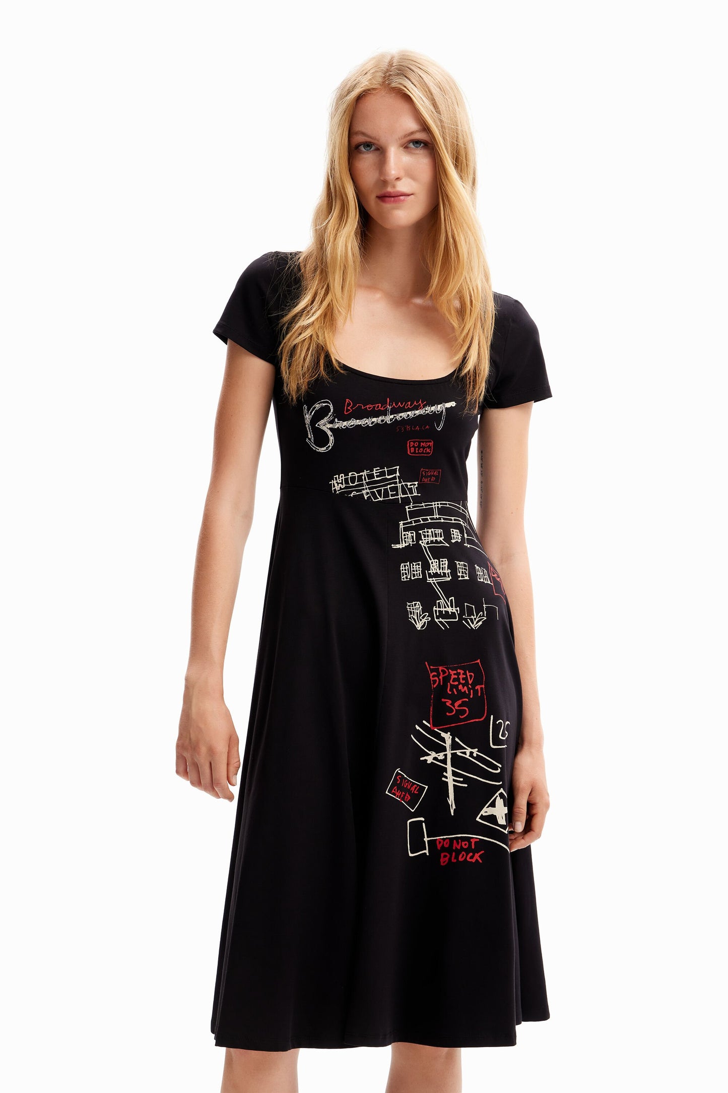 Short arty dress