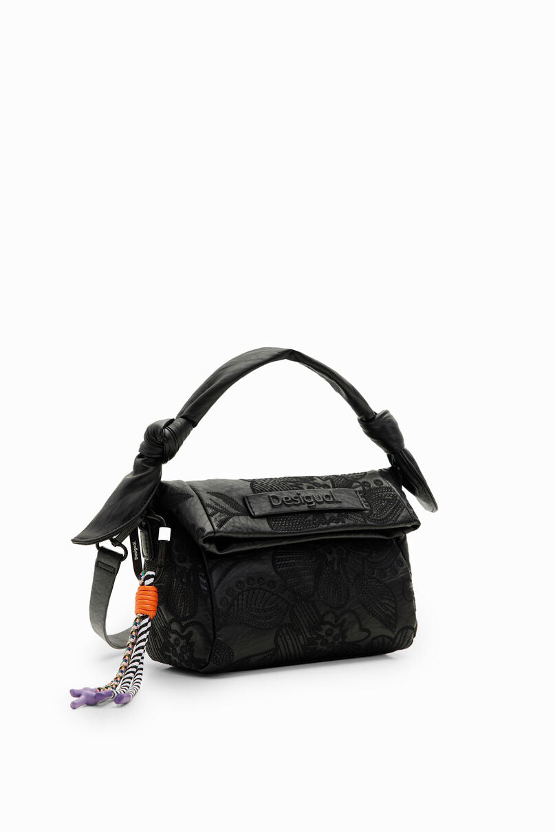 XS embroidered floral bag