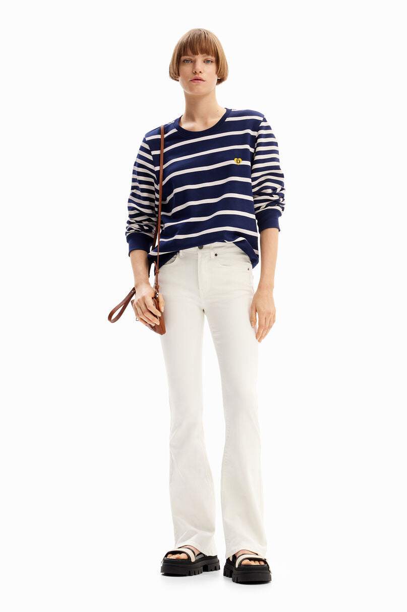 Push-up flare jeans