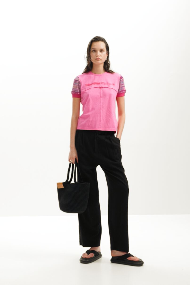 Seamed logo T-shirt