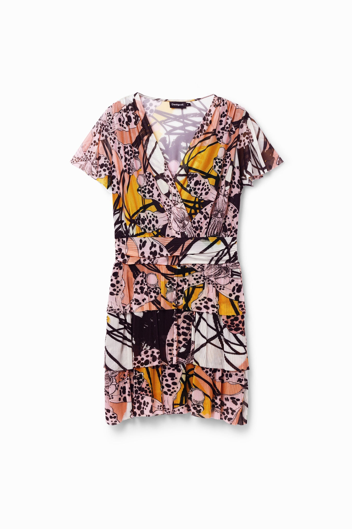 Orchid mini dress