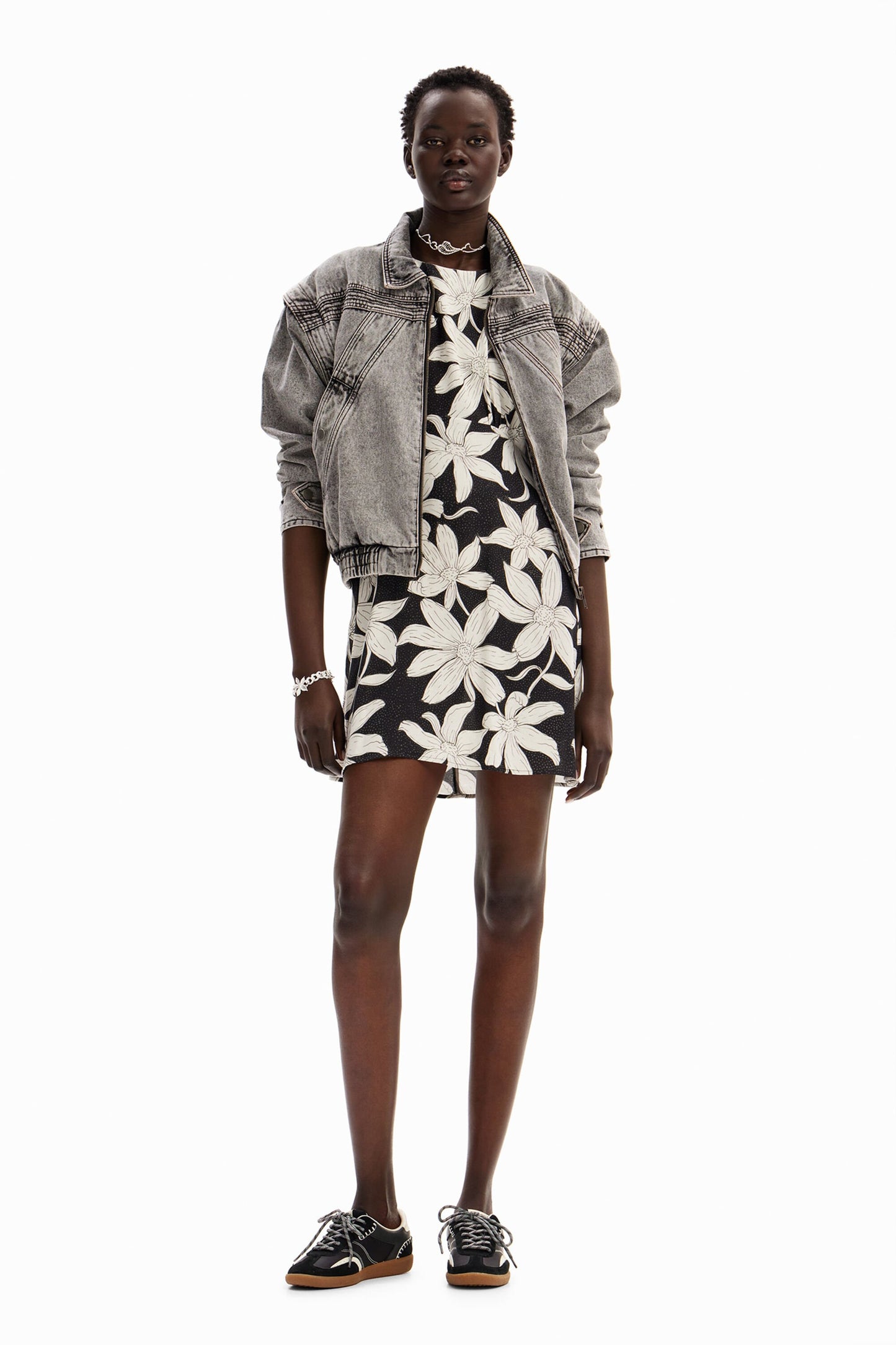Short floral dress