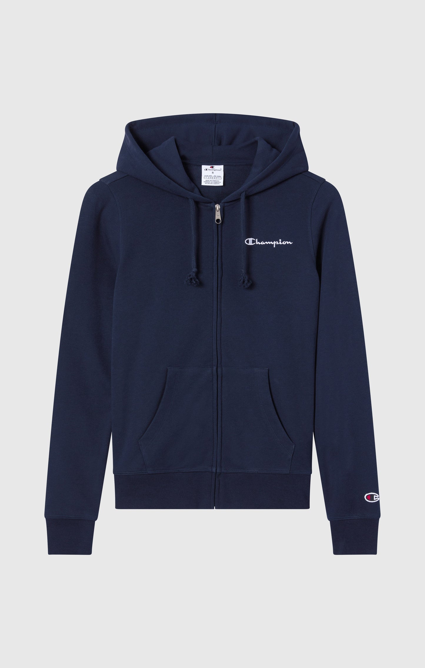 Women's Lightweight Full Zip Hoodie Icons