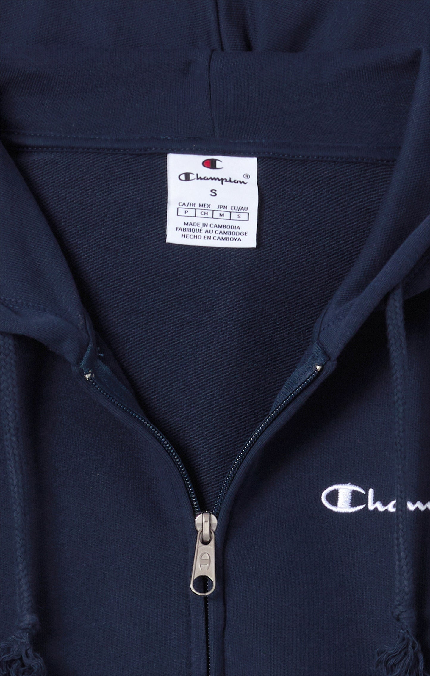 Women's Lightweight Full Zip Hoodie Icons