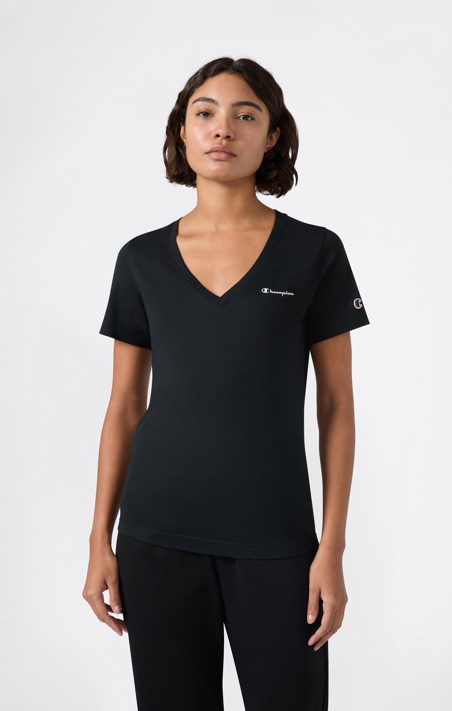 Women's V-Neck T-Shirt Icons