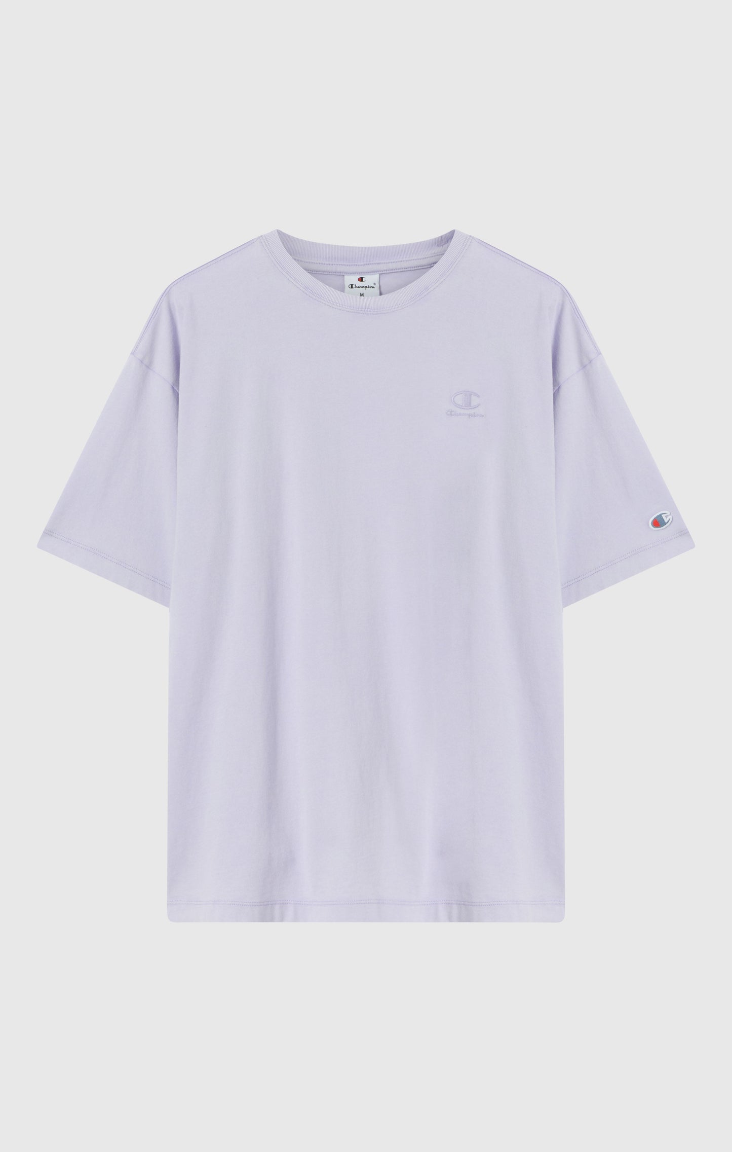 Women's Washed Effect Crewneck T-Shirt Icons