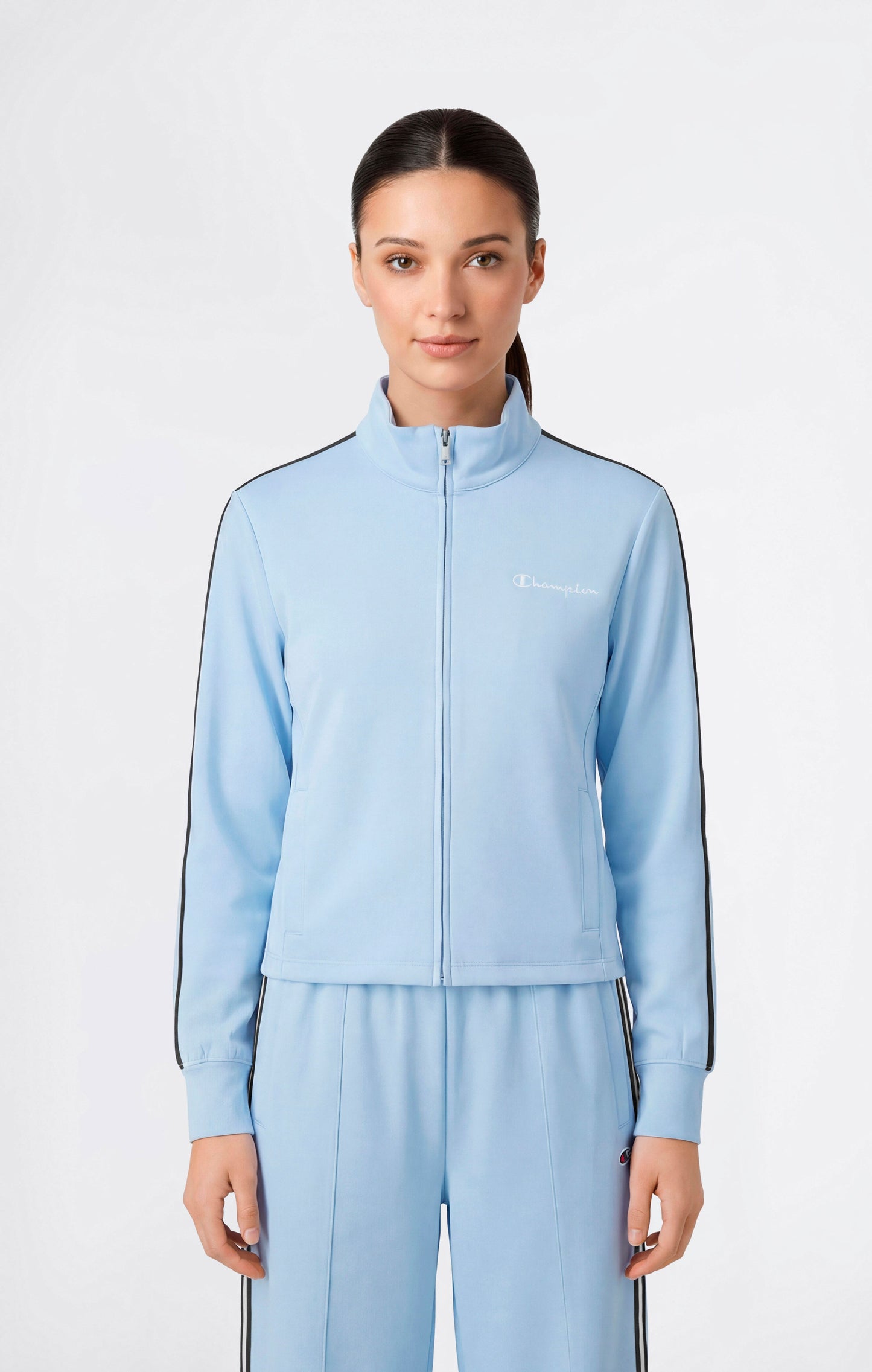 Women's Lightweight Full Zip Track Top Icons