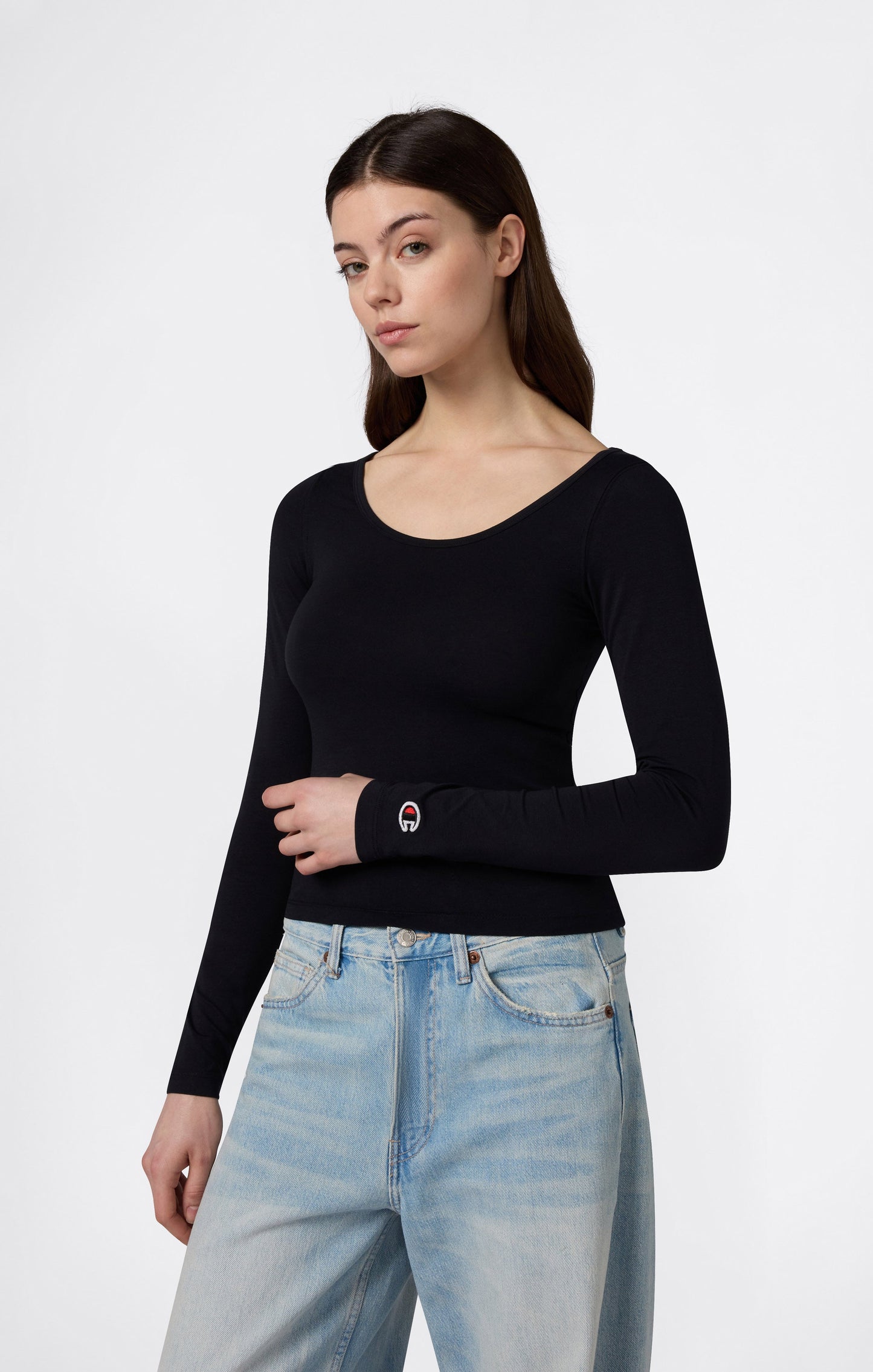 Women's Long Sleeve Scoop Neck T-Shirt