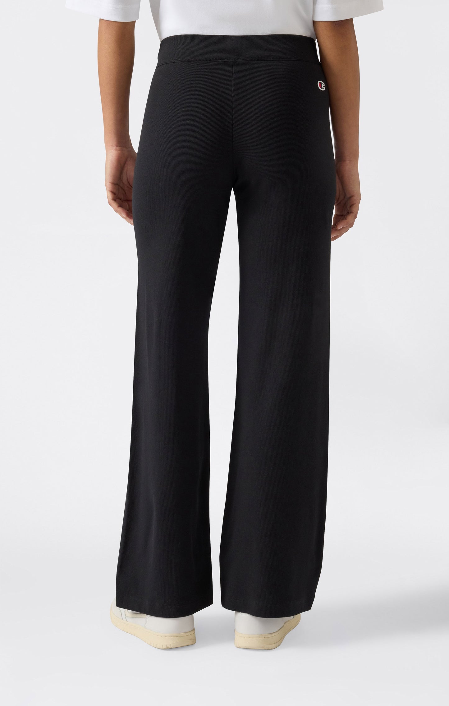 Women's Lightweight Wide Leg Ribbed Pants Icons