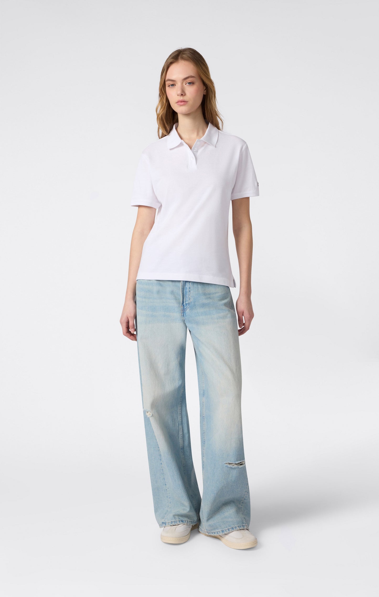 Women's Slim Fit Cotton Piqué Polo Icons