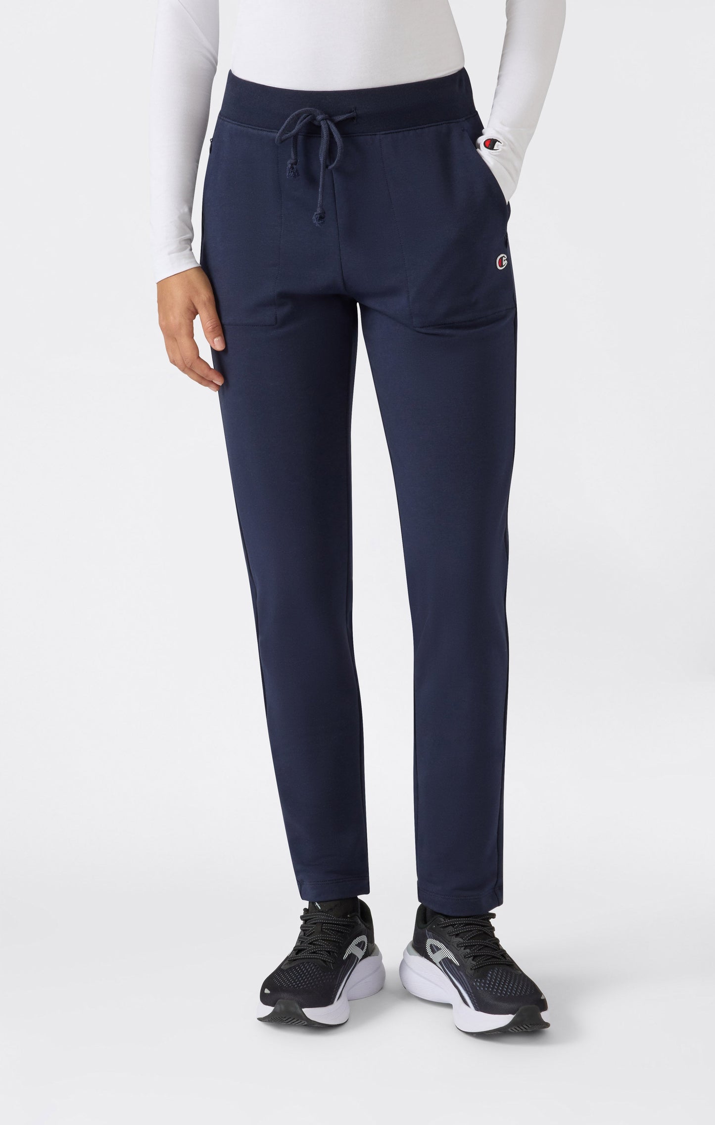 Women's Lightweight Slim Fleece Jogger Pants Icons