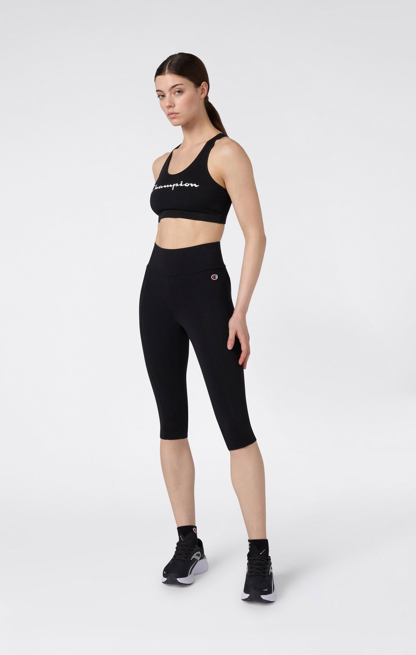 Women's 3/4 Stretch Cotton Leggings Icons