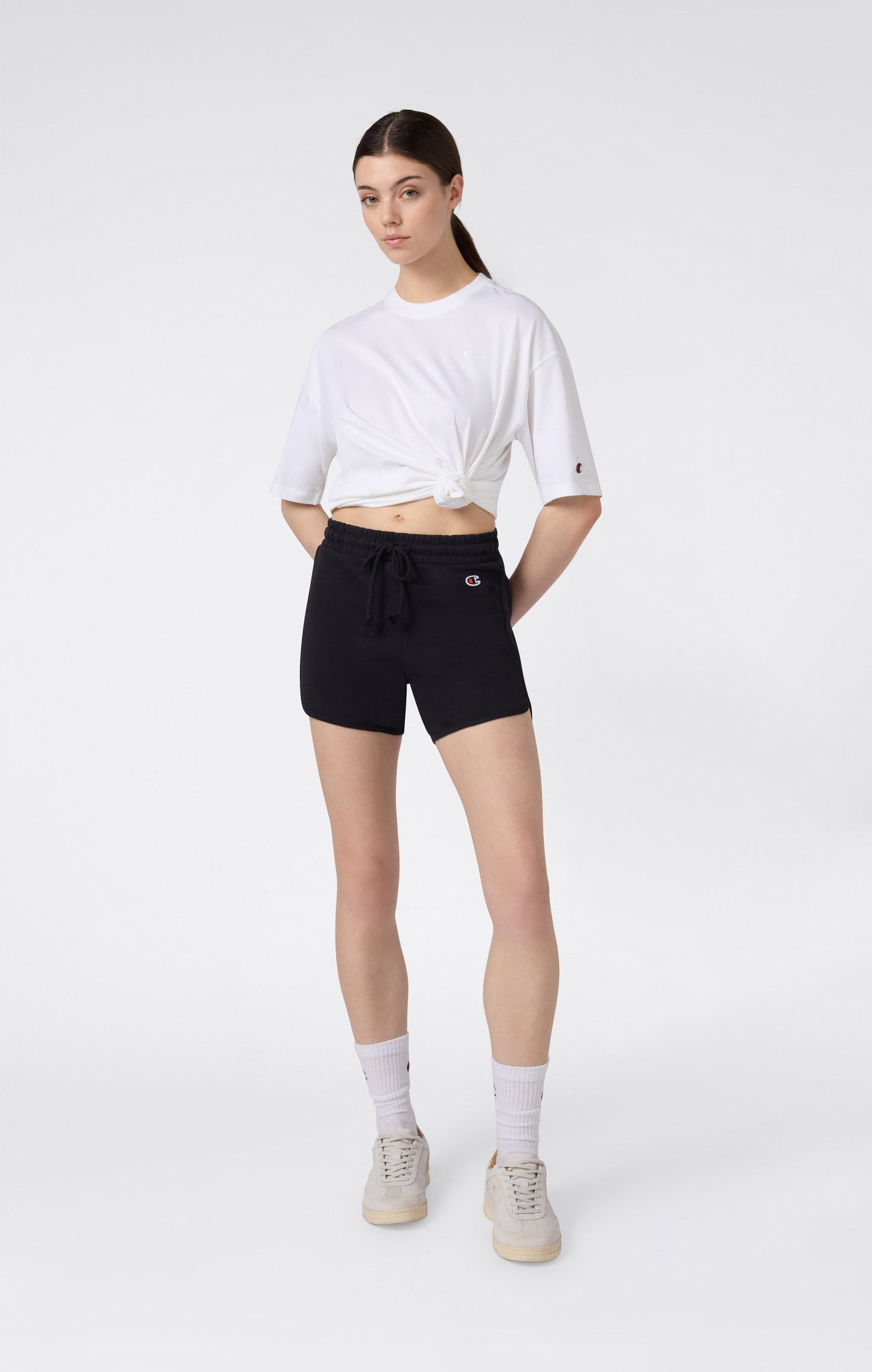 Women's Ribbed Cotton Shorts Icons