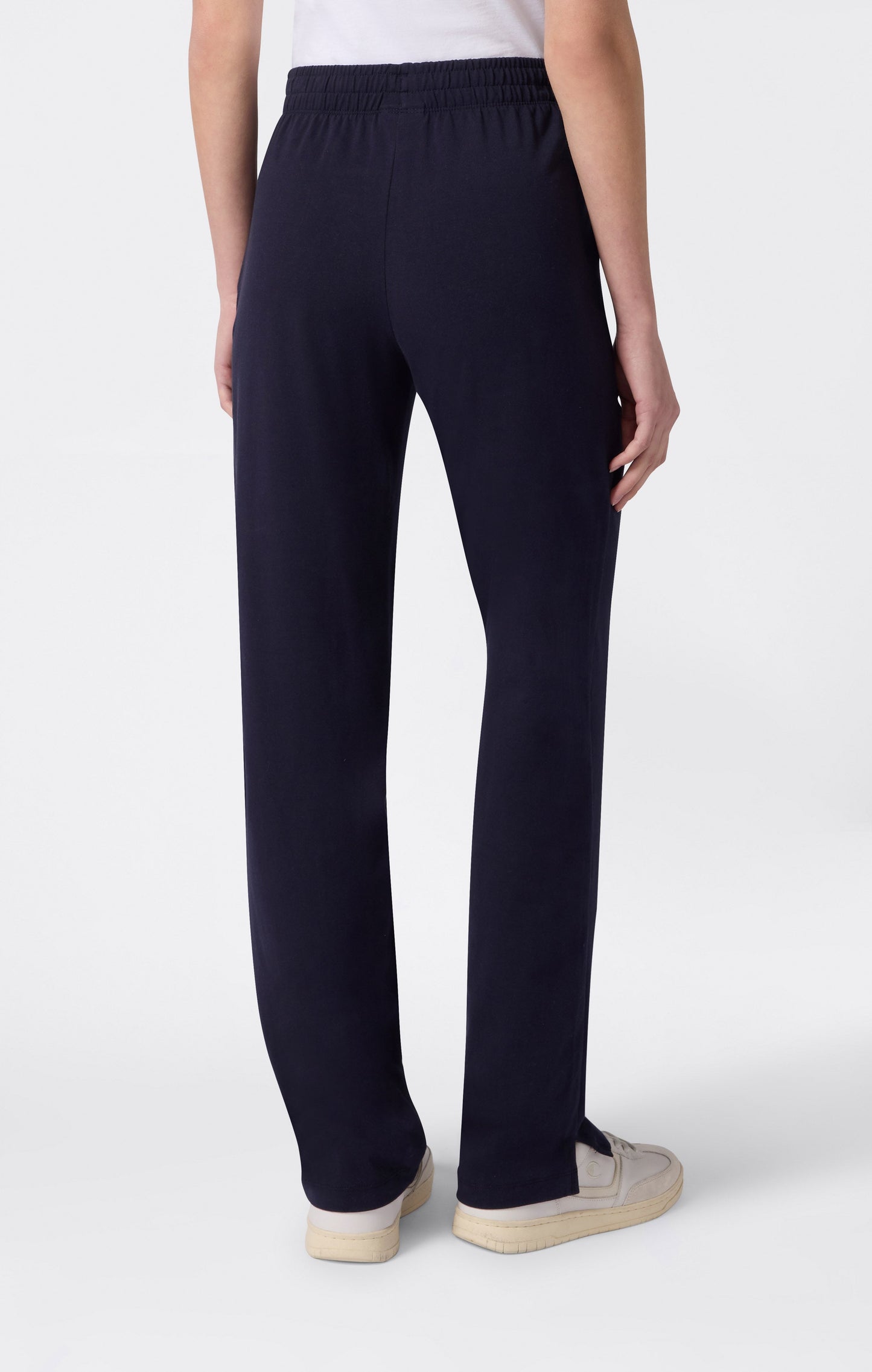 Women's Lightweight Straight Hem Jogger Pants with Zip Pockets Icons