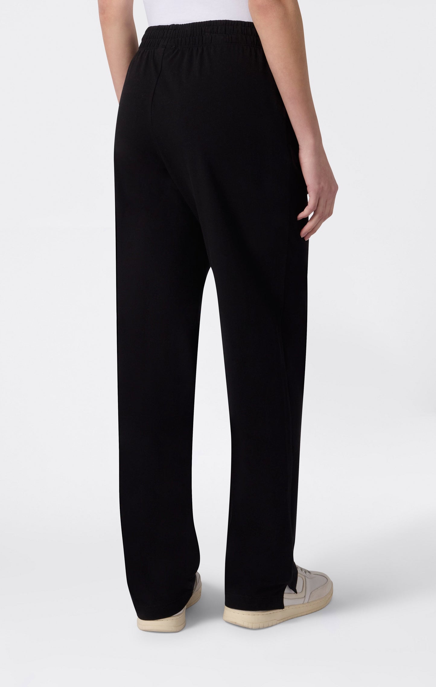 Women's Lightweight Straight Hem Jogger Pants with Zip Pockets Icons