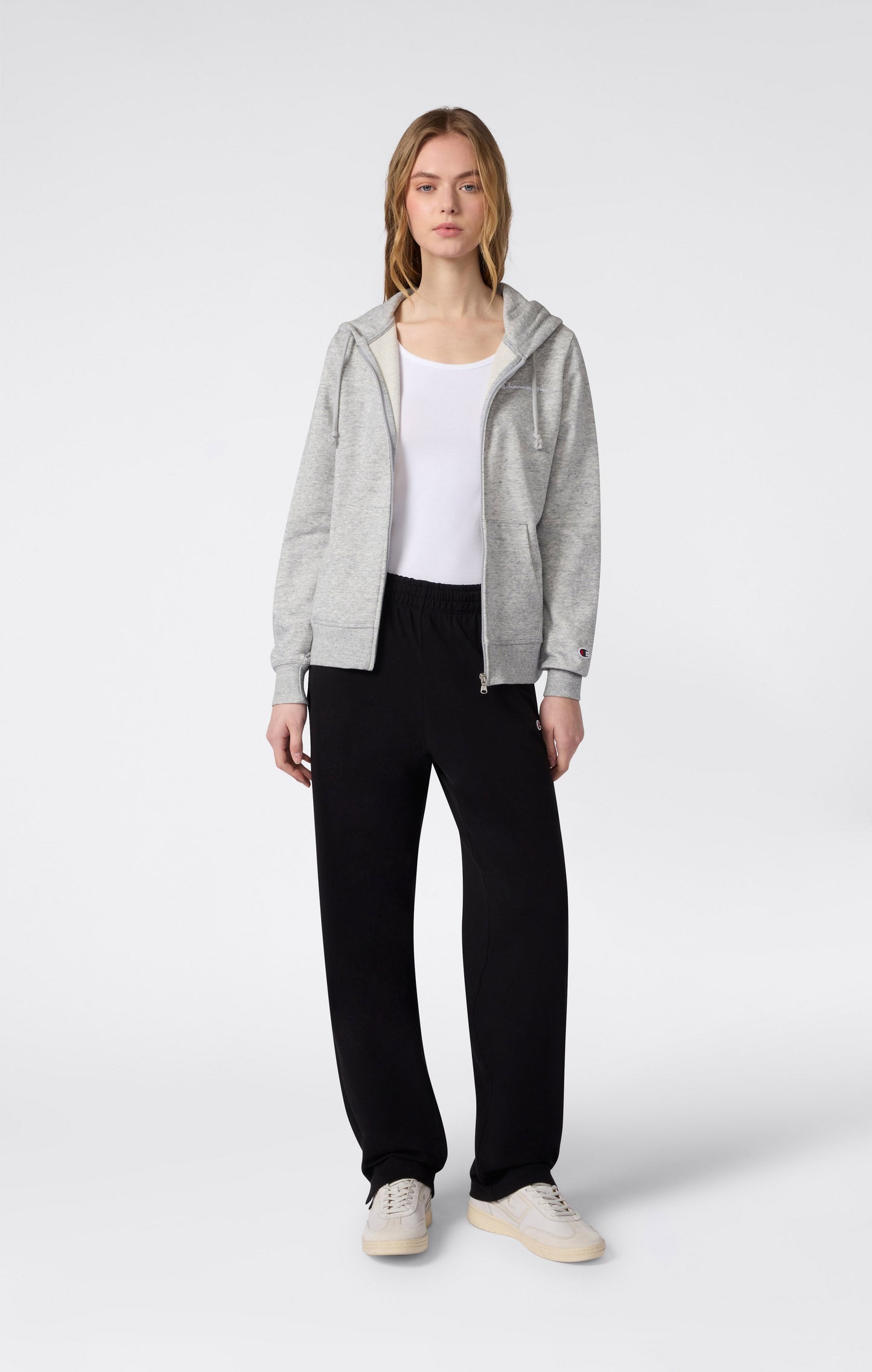 Women's Lightweight Straight Hem Jogger Pants with Zip Pockets Icons