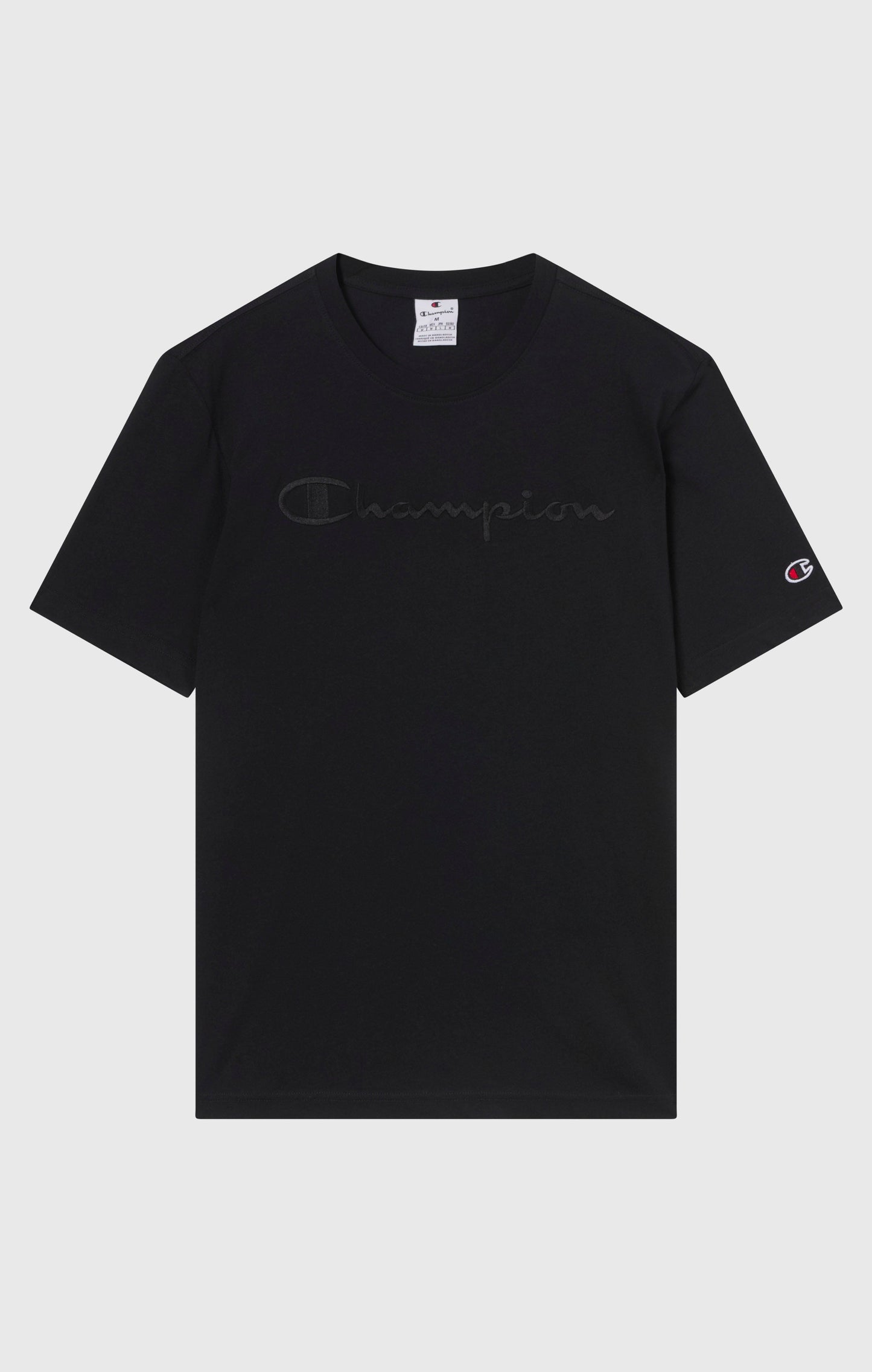 Men's T-Shirt with Big Embroidery Logo Icons