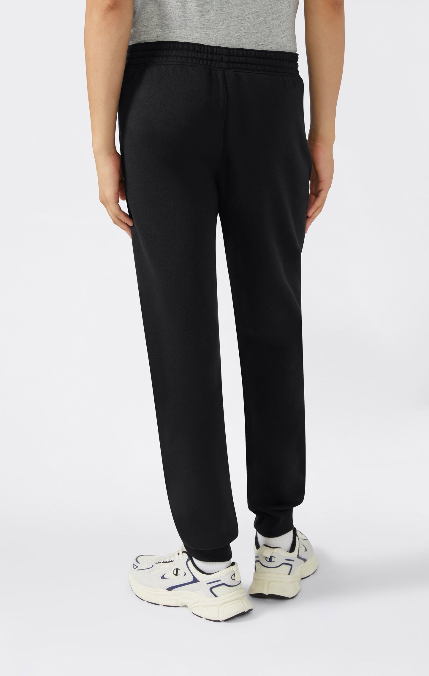 Men's Slim Fit Fleece Pants with Cuffs and Brushed Interior Icons