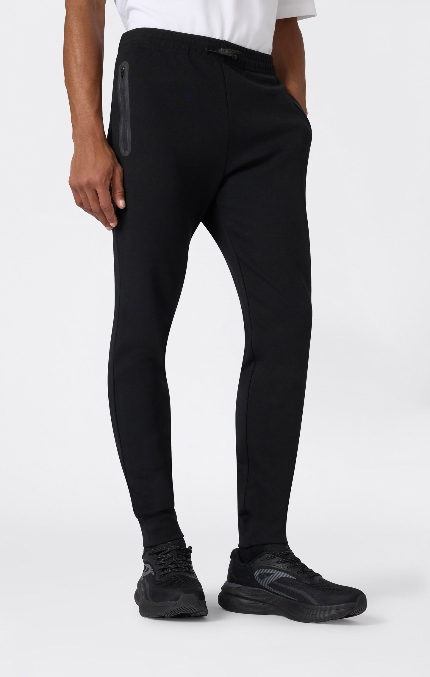 Men's Stretch Poly-Cotton Cuffed Pants C-Tech