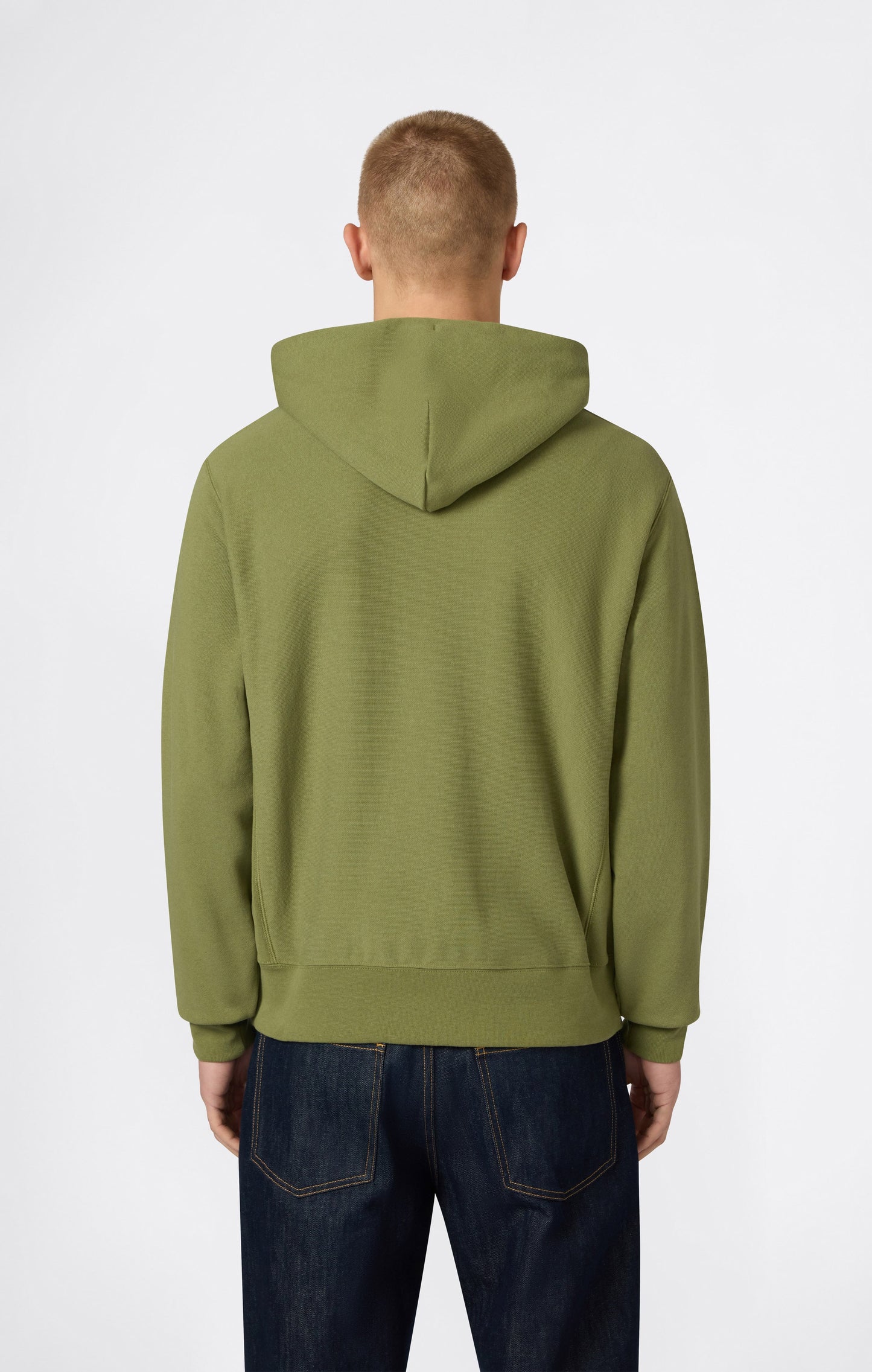 Men's Lightweight Hooded Sweatshirt Reverse Weave