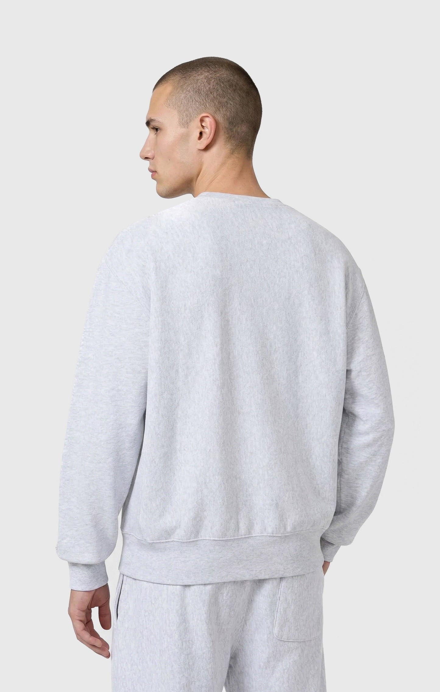 Men's Lightweight Crewneck Sweatshirt Reverse Weave