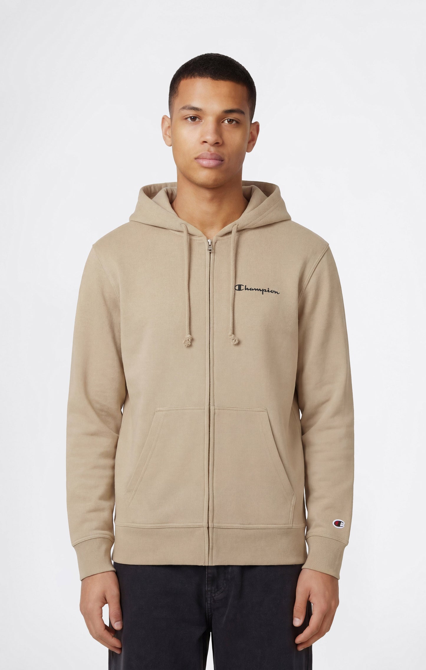 Men's Lightweight Full Zip Hoodie Icons