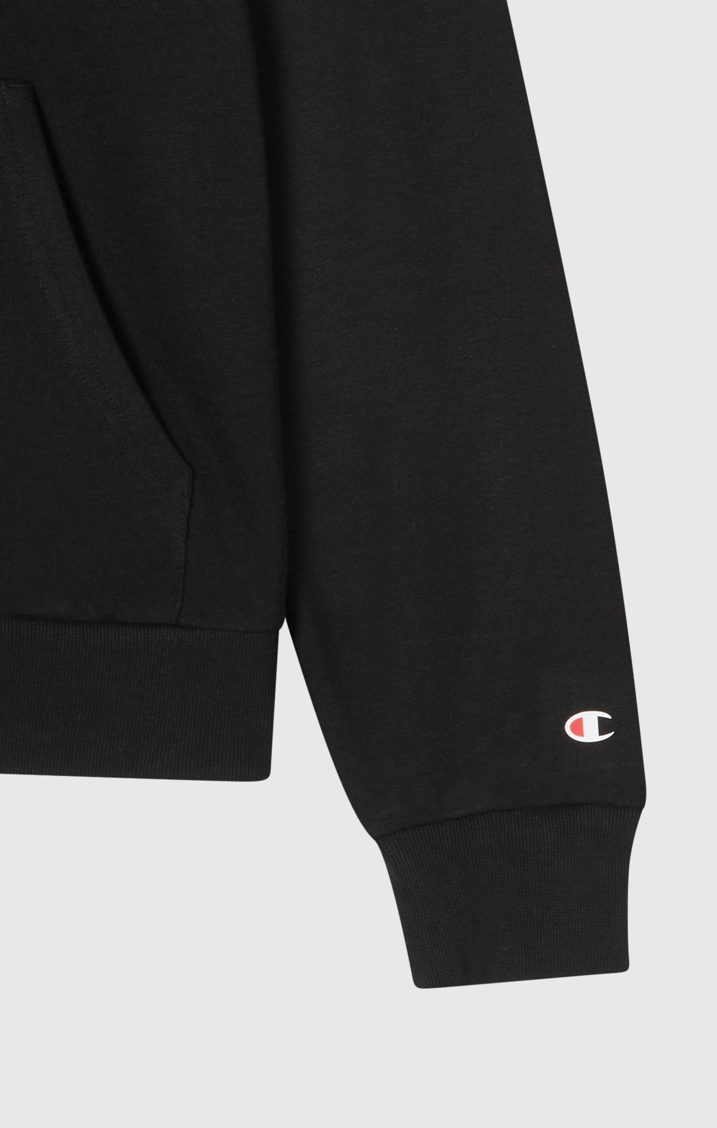 Men's Lightweight Full Zip Hooded Sweatshirt with Maxi Printed Logo
