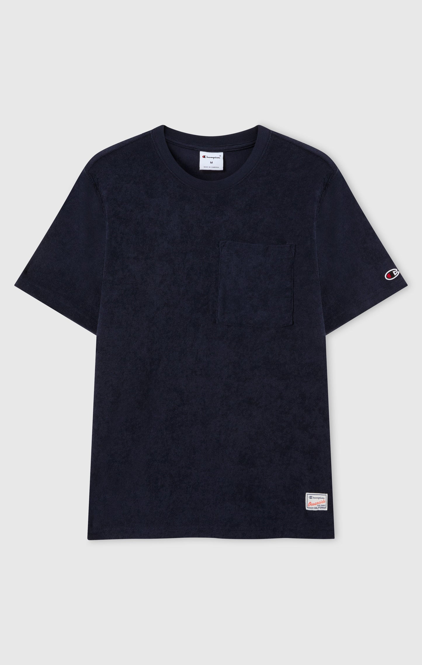 Men's Towel Terry Pocket T-Shirt