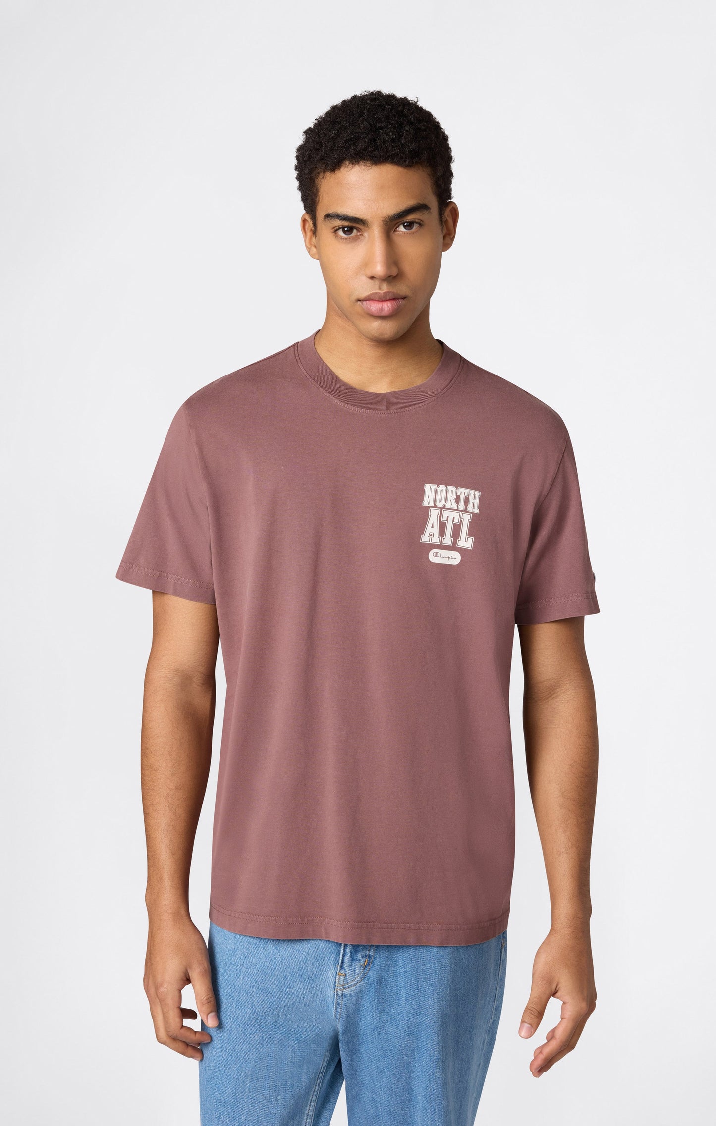 Men's East West T-Shirt with Front and Back Graphic