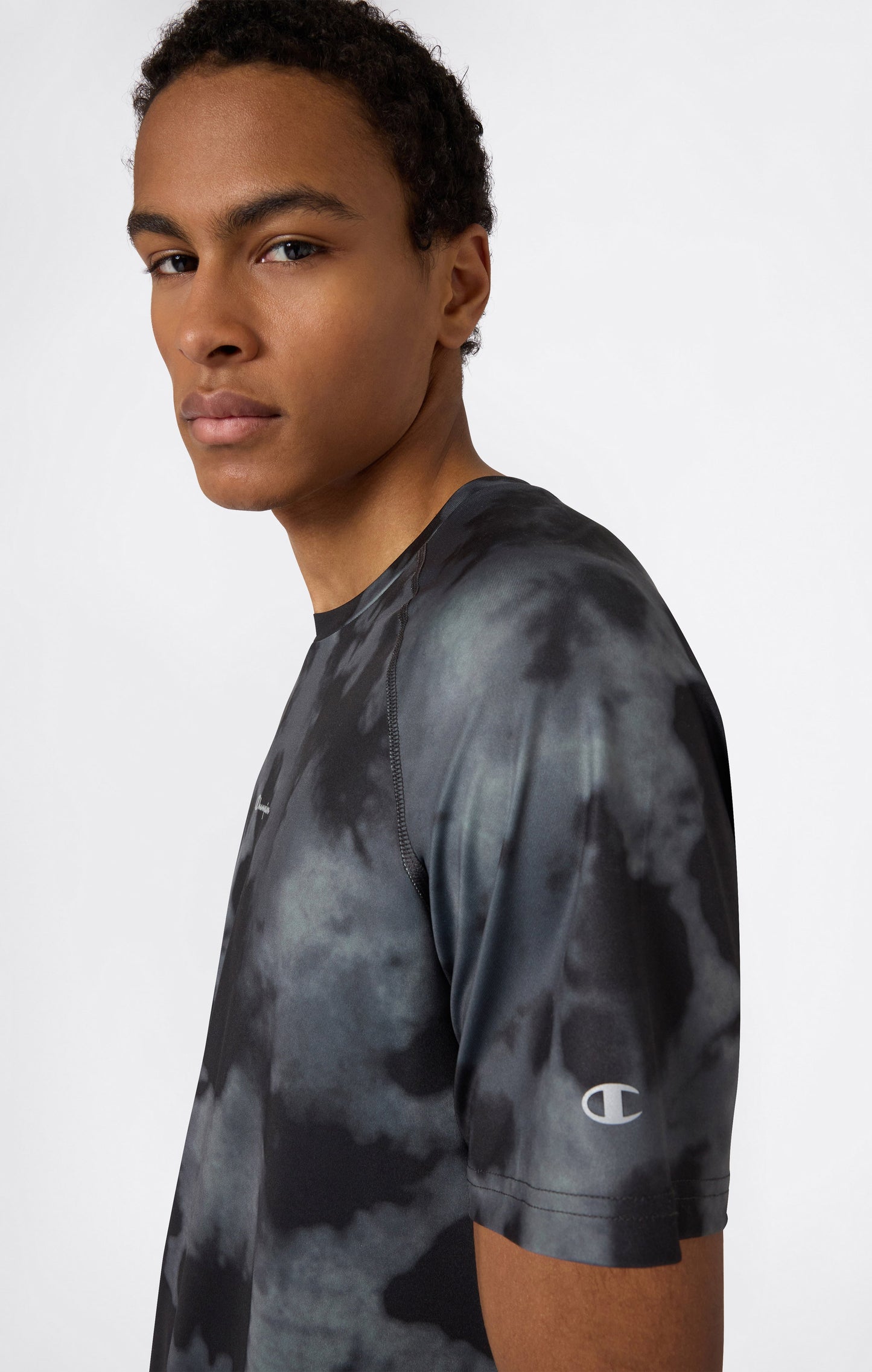Men's Quick Dry Printed Sports T-shirt