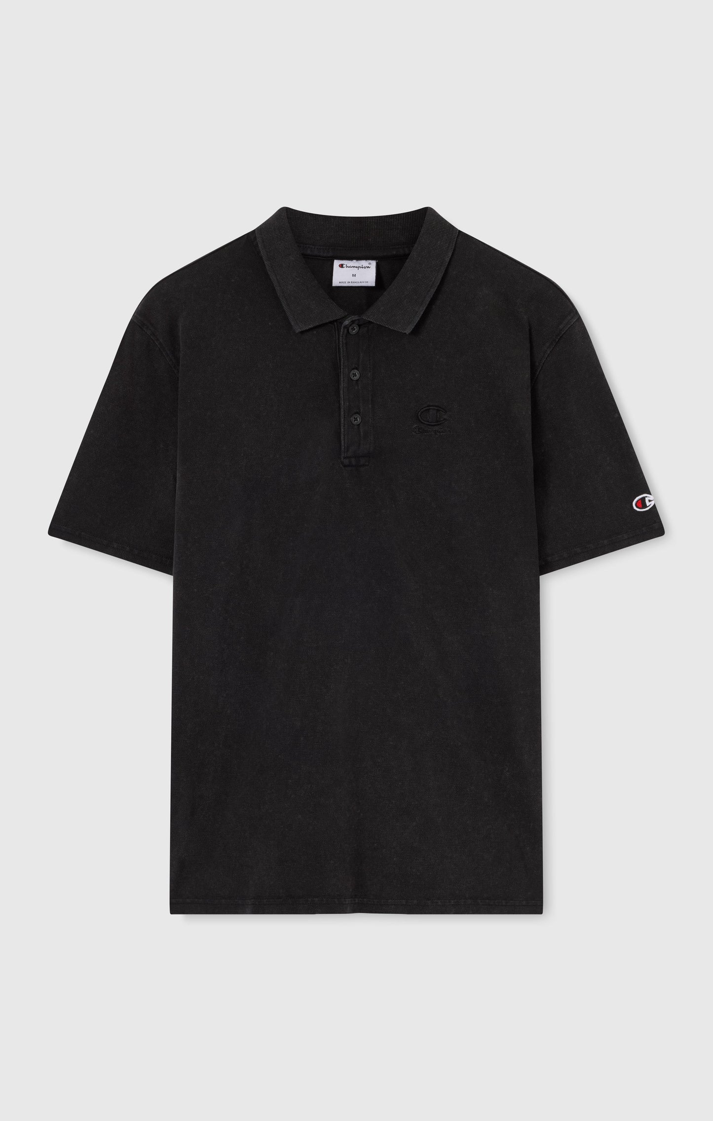 Men's Washed Effect Polo Icons