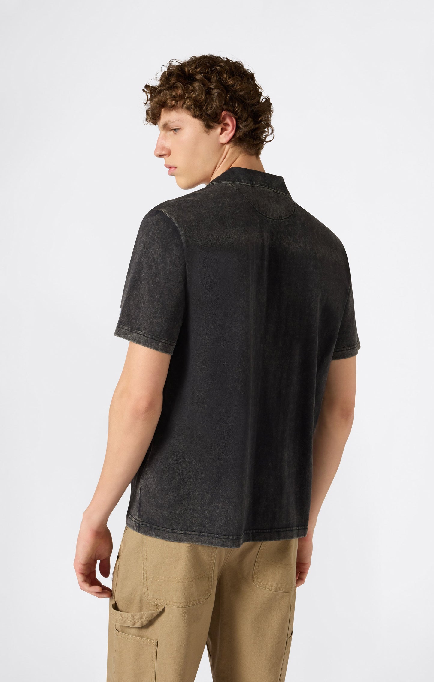 Men's Polo with Chest Pocket