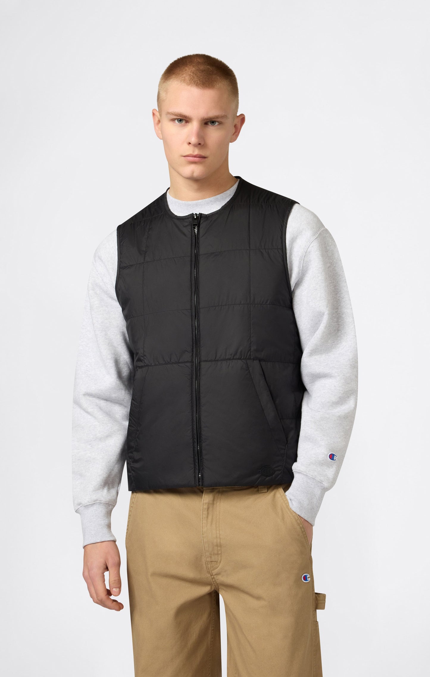 Men's Padded Full Zip Vest