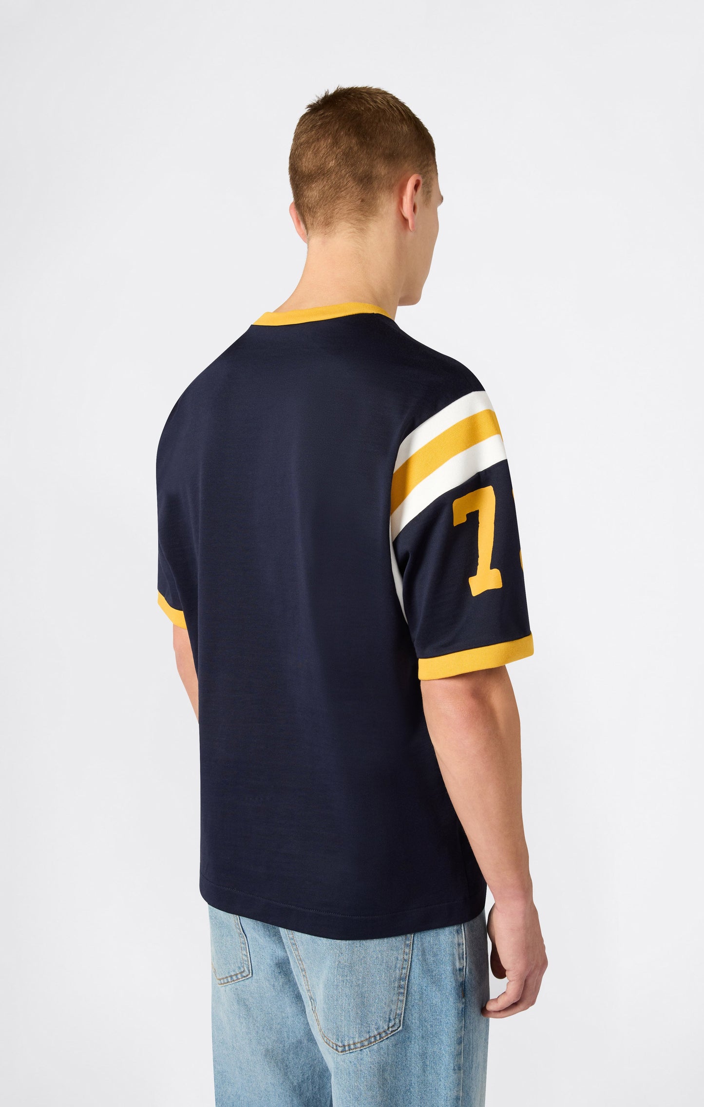 Men's Football-Inspired Ringer T-Shirt Time Capsule