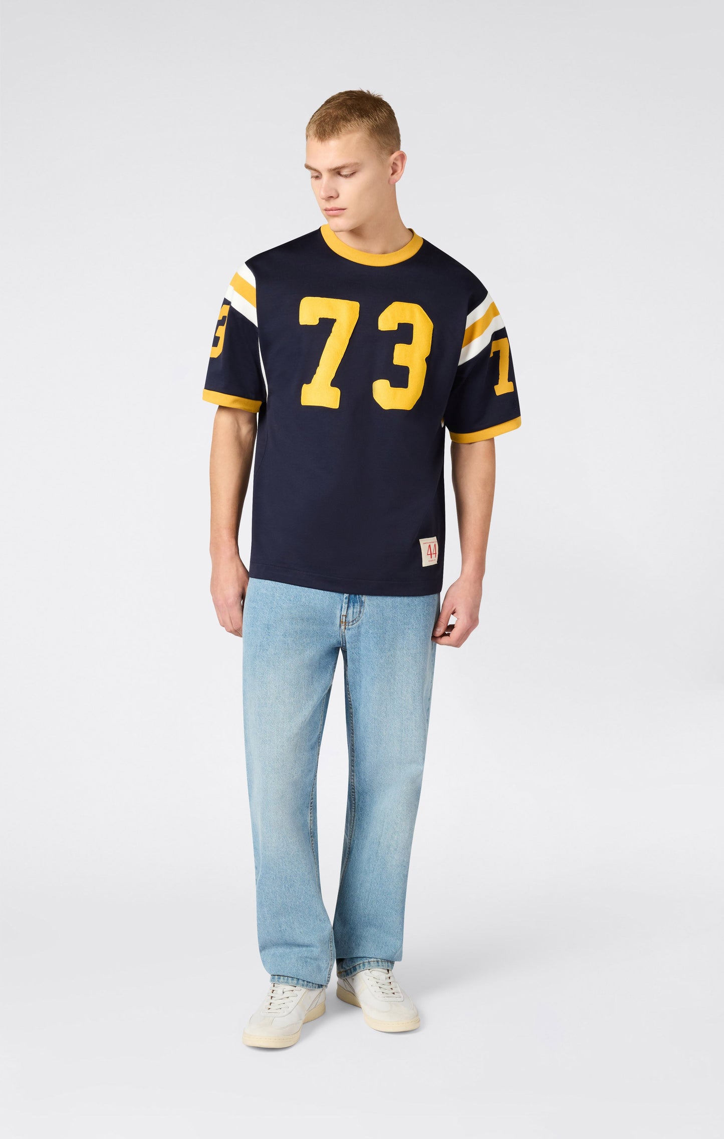 Men's Football-Inspired Ringer T-Shirt Time Capsule