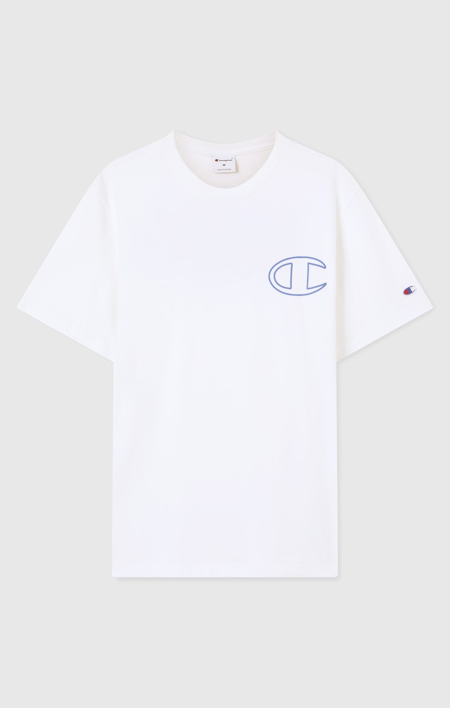 Men's Crewneck T-Shirt With Puff Print Graphic