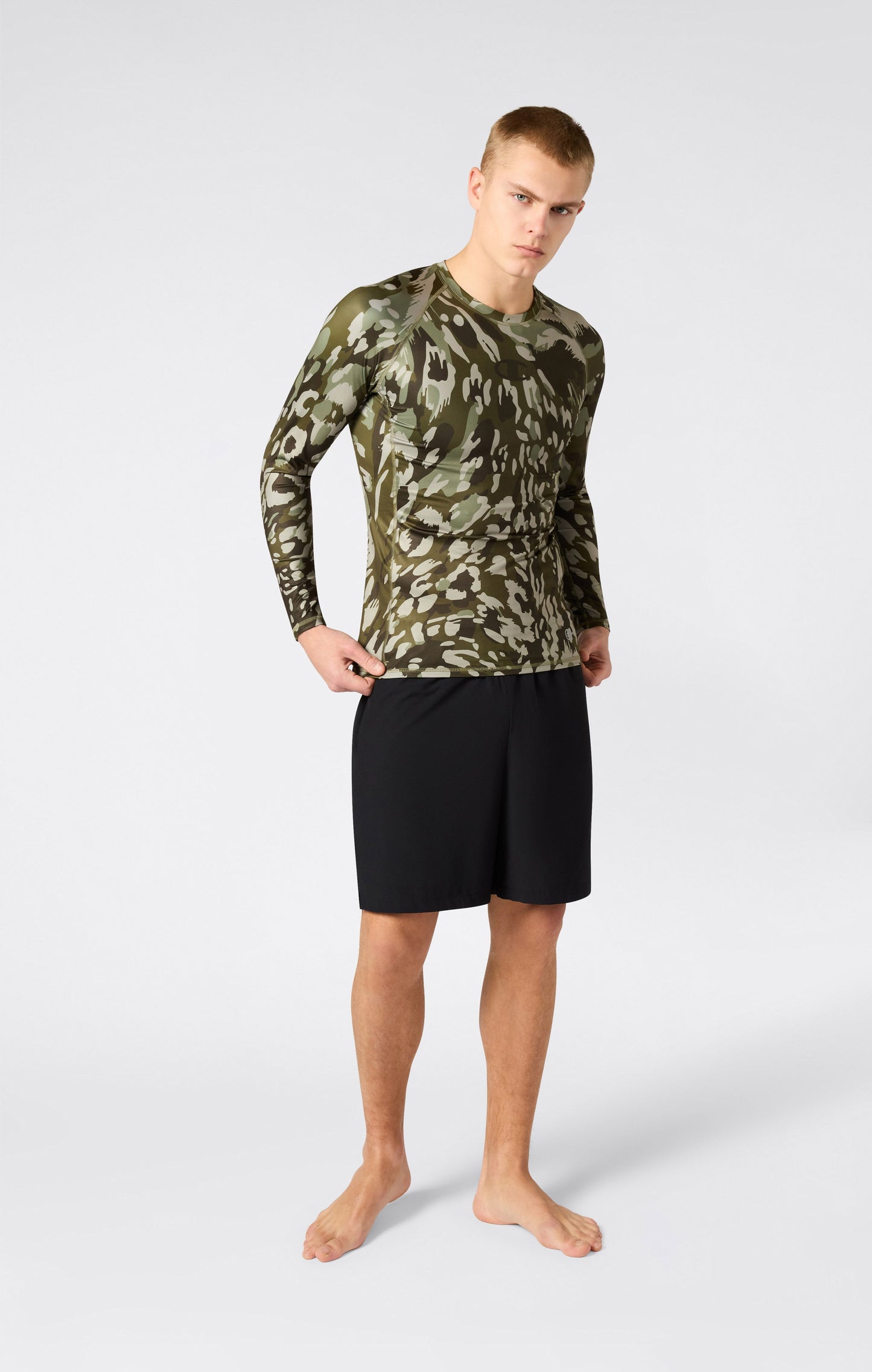 Men's Long-Sleeve Compression T-Shirt Combat
