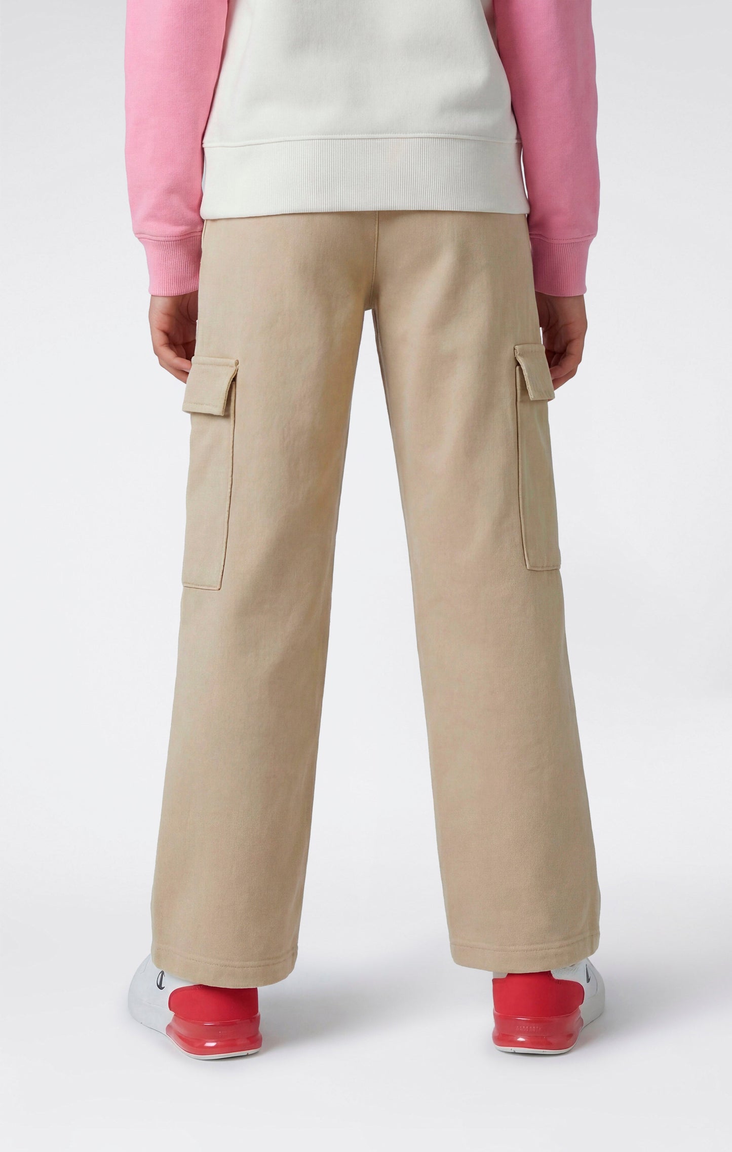 Girls' Lightweight Straight-Leg Cargo Pants Icons