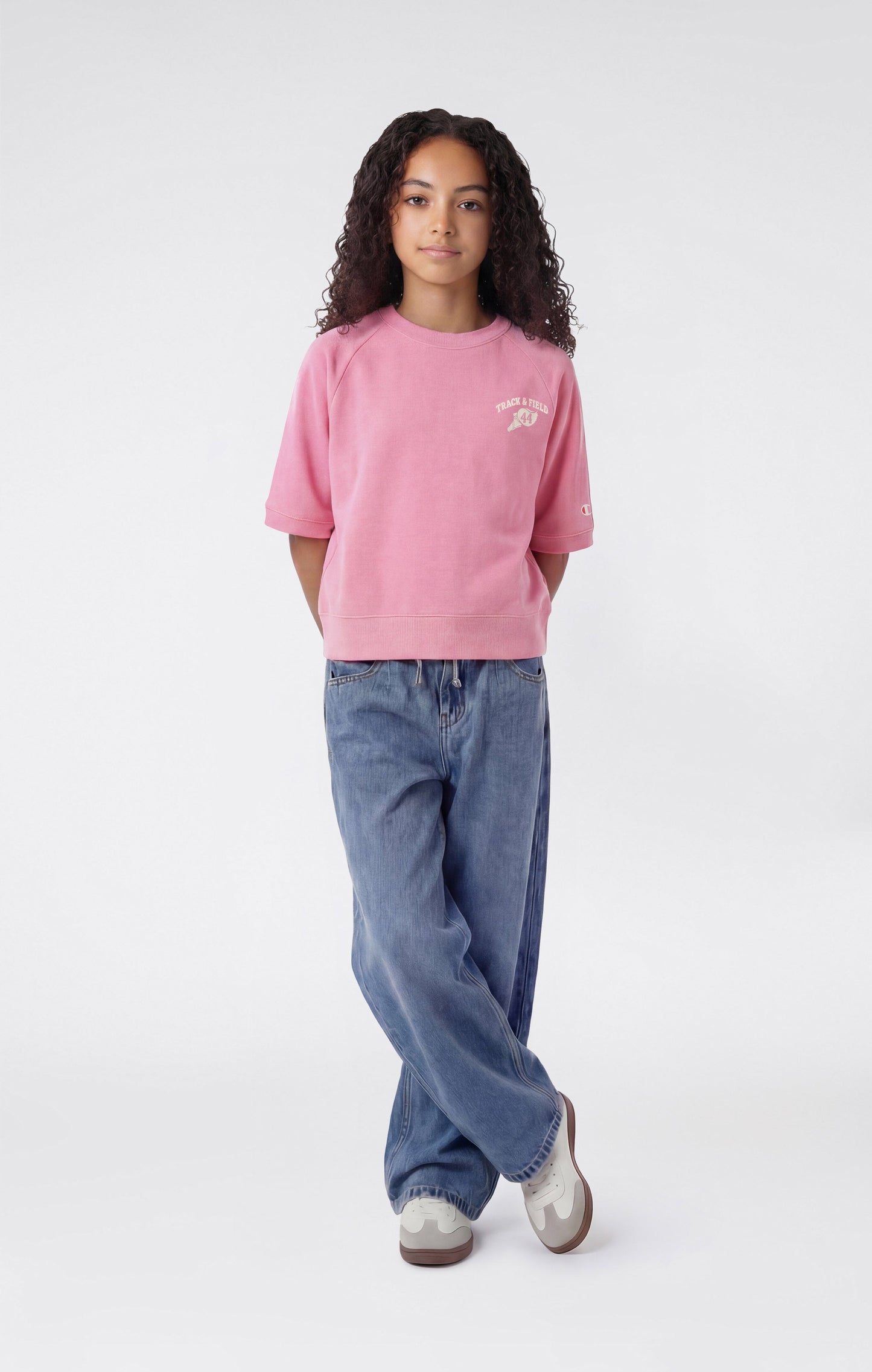 Girls' Short Sleeve Sweatshirt Icons