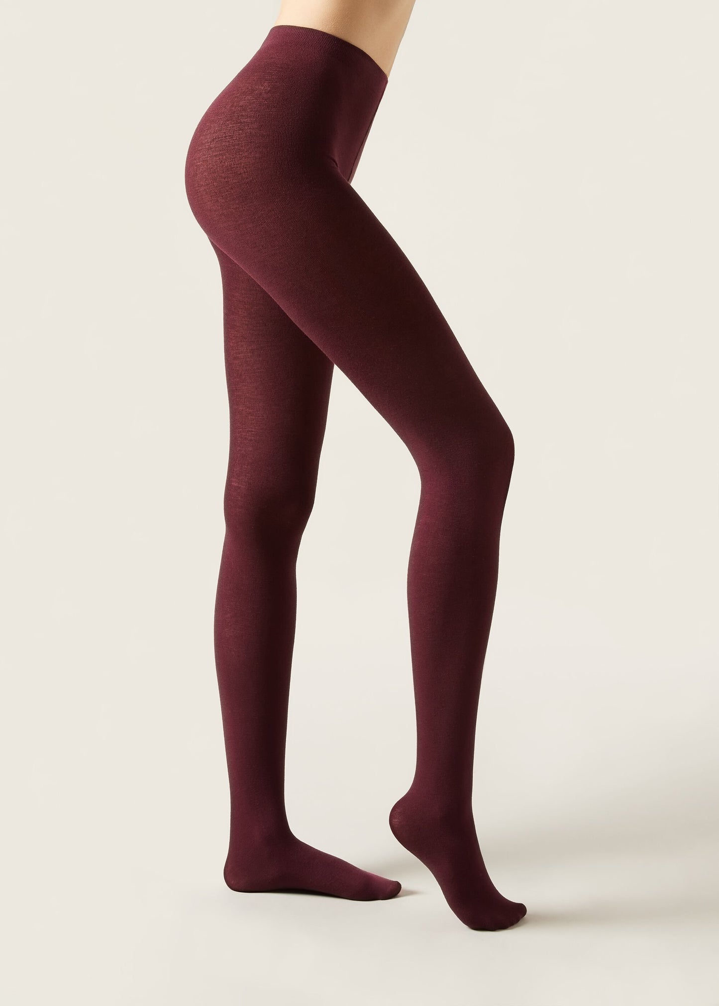 Matt Opaque Tights with Cashmere and Modal
