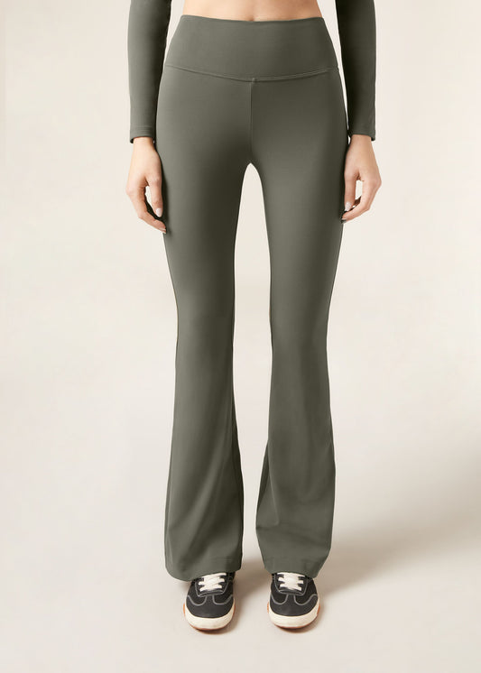 First Class Soft Touch Flared Trousers