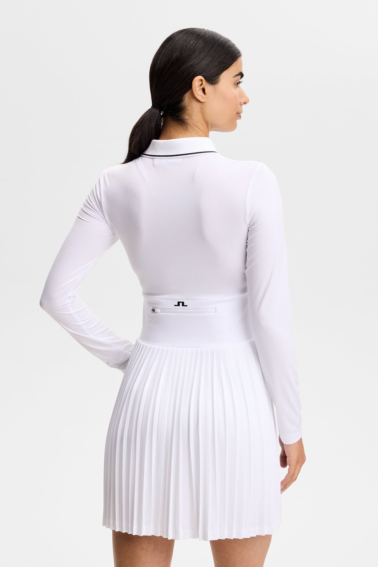 Sari Dress / White